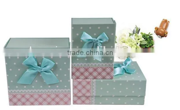 top quality paperboard handmade gift packaging box