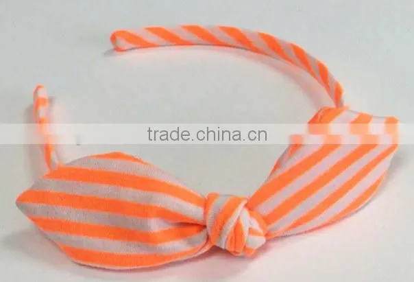 Newly bowknot hair band for woeman bow headband and fabric hair band
