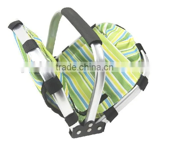 Aluminium foldable shopping basket Foldable cooler basket insulated cooler bags for picnic(YX-Z130)