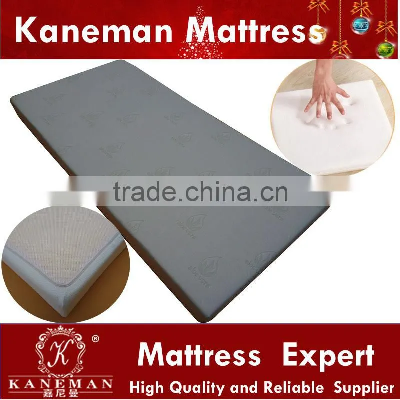 Vacuum compress packing Aloe Vera memory foam mattress