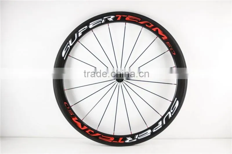 50mm Tubular Rim road bike wheels 700c carbon fiber rims clincher UD/3K matt full carbon rim for road aero bike