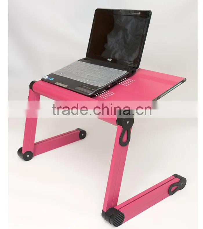Personal Portable and Foldable Laptop Table in Bed Notebook Stand Computer Desk