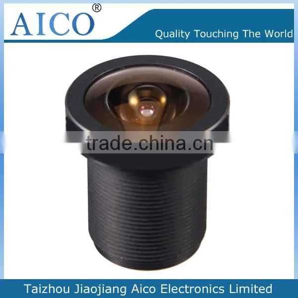 cn aico china manufacturer 1/3" F2.0 fixed iris megapixel m12 lens 3.6mm cctv