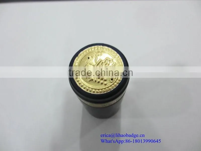 High Quality Colorful Clear Plastic Bottle Cap Shrink Wrap