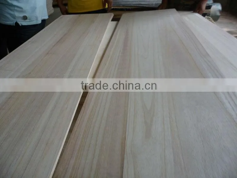 lightweight &soft pulownia white wood