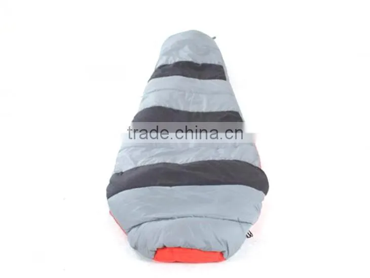 High quality portable camping outdoor dacron sleeping bags