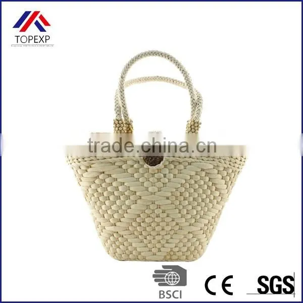 Woven Paper Straw Bag Straw Tote Bag Plain Bag