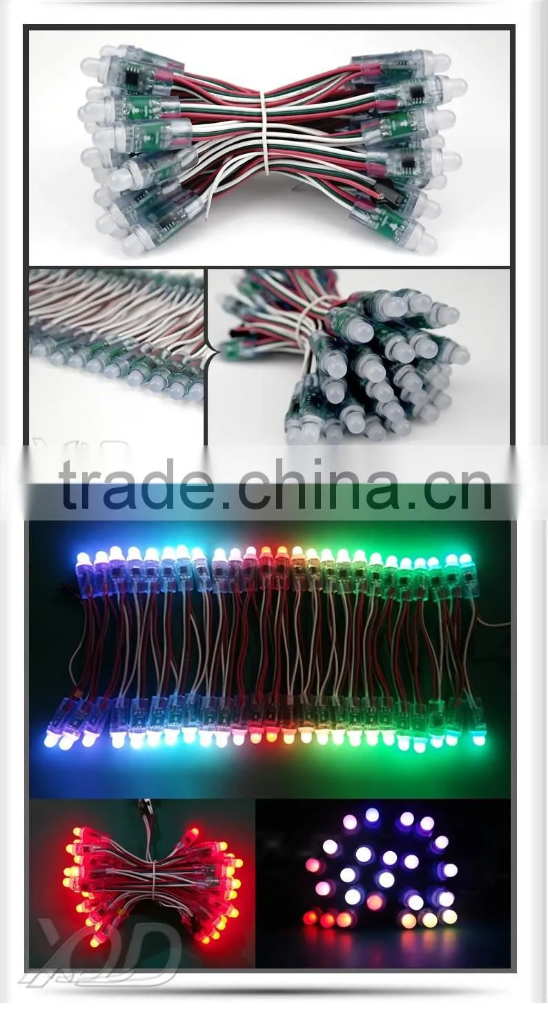 led ws2811 ws2812B led string light pixel decoration christmas made in china
