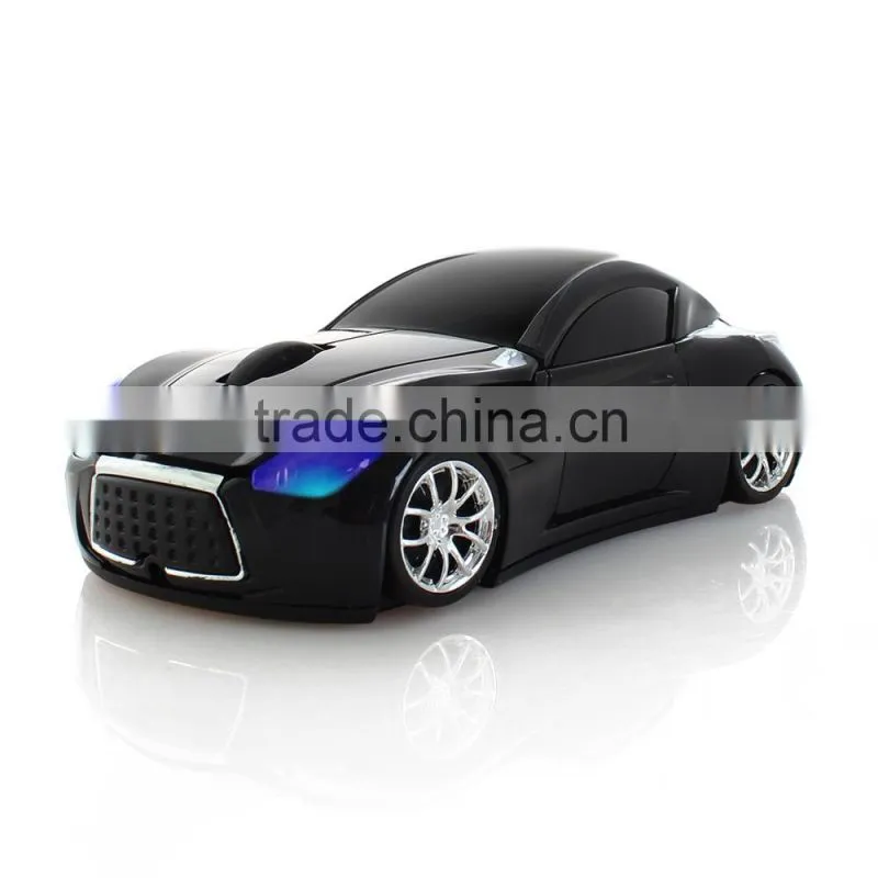 2.4G Wireless Modern Car Shape mouse 3D Game Optical Mice PC Laptop