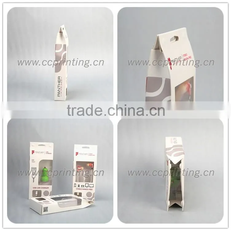 Folding corrugated hard plastic packaging box