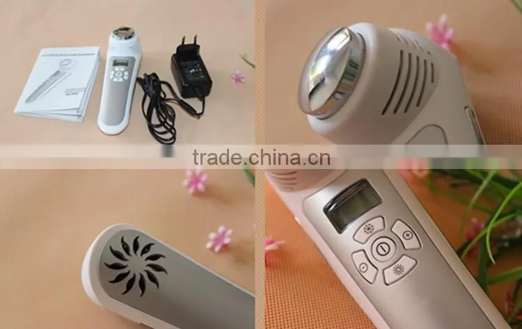 Skin rejuvenation Anti Aging Portable Ionic Beauty Instrument galvanic ionic facial care equipment