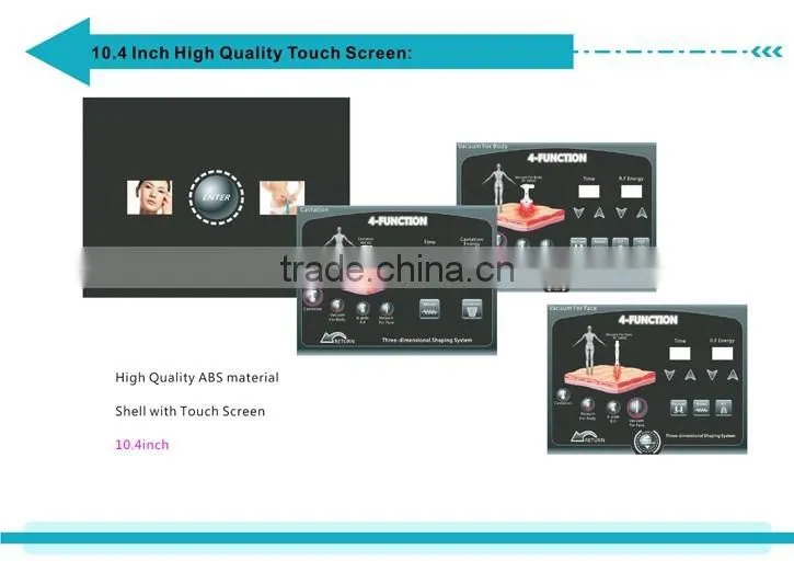 Portable vacuum cavitation RF system fat removal wrinkle removal body shaping beauty machine-V100 promotion price on sale!!!