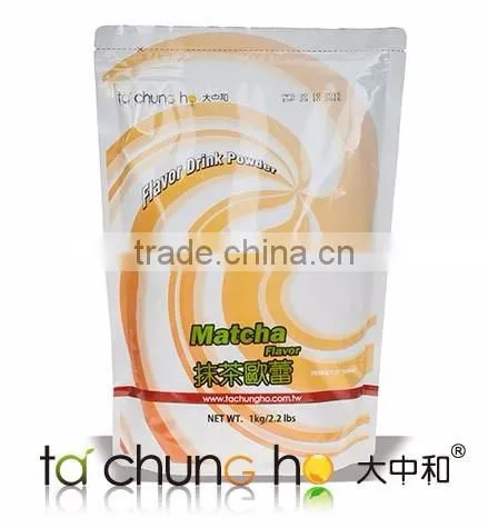 Hot Sale Taiwan 1kg TachunGho Green Milk Tea Flavor Drink Powder