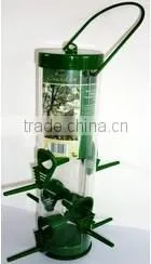 Wholesale Details about HANGING BIRD FEEDER outdoor plastic round house patio deck seed container food
