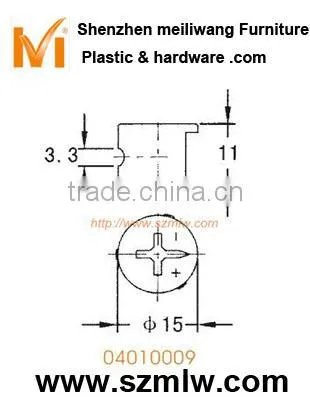 Zinc-alloy eccentric furniture joint connector of furniture fittings