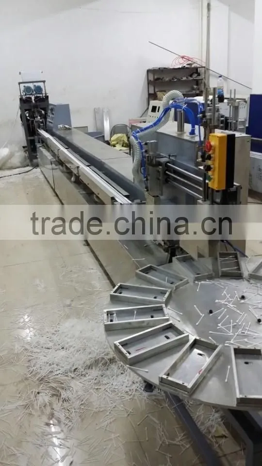China Professional Supplier Automatic Cotton Swab Machine | Cotton Bud Making Machine