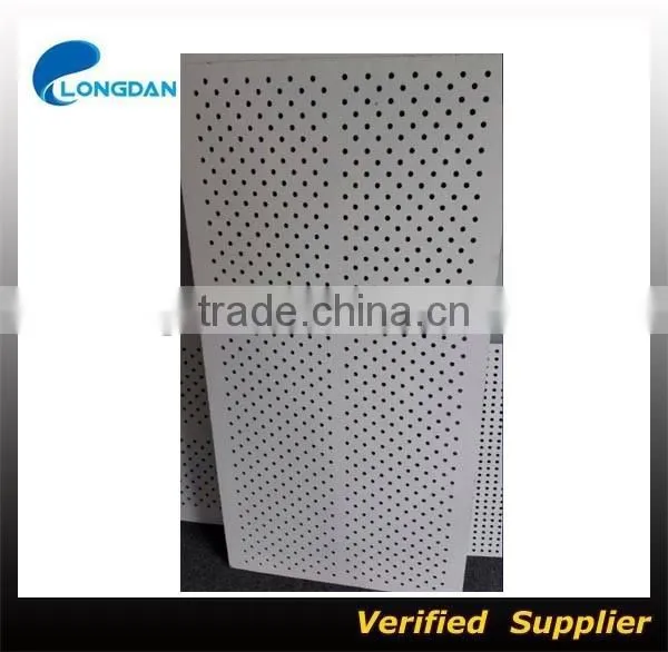 Perforated sound absorption cement ceiling Board