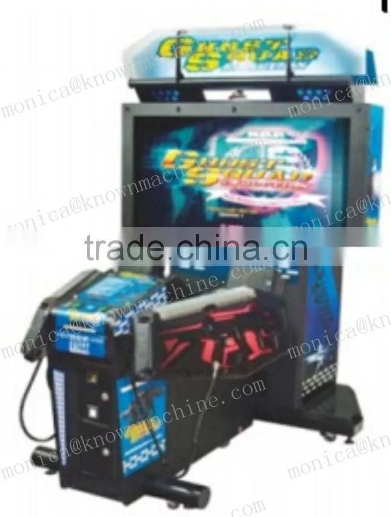Coin operated time crisis acrade game machine