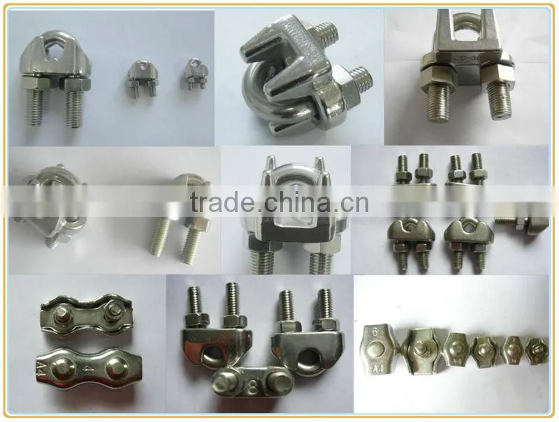 JIS type wire rope clip