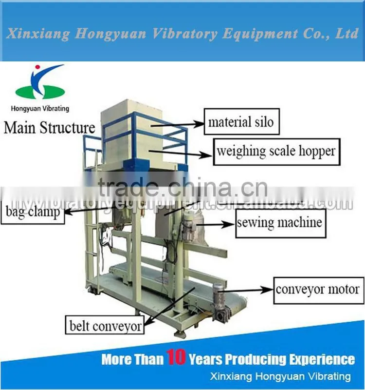 Hongyuan filling machine 50kg bulk bag packing machine