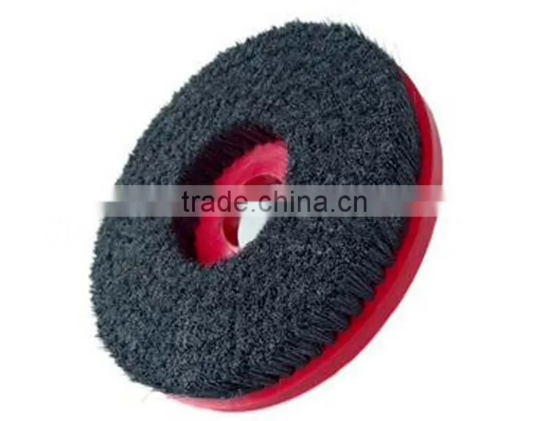 special abrasive nylon disc brush for for cleaning, polishing, deburring