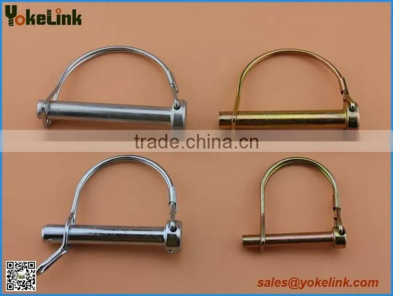 Stainless steel round handle type wire lock pin