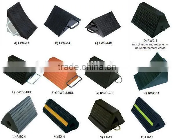 rubber wheel chocks GT-37