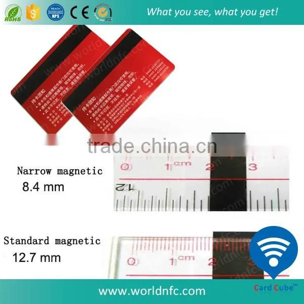 CR80 PVC Magnetic Stripe Card Access Control Card for Access Management