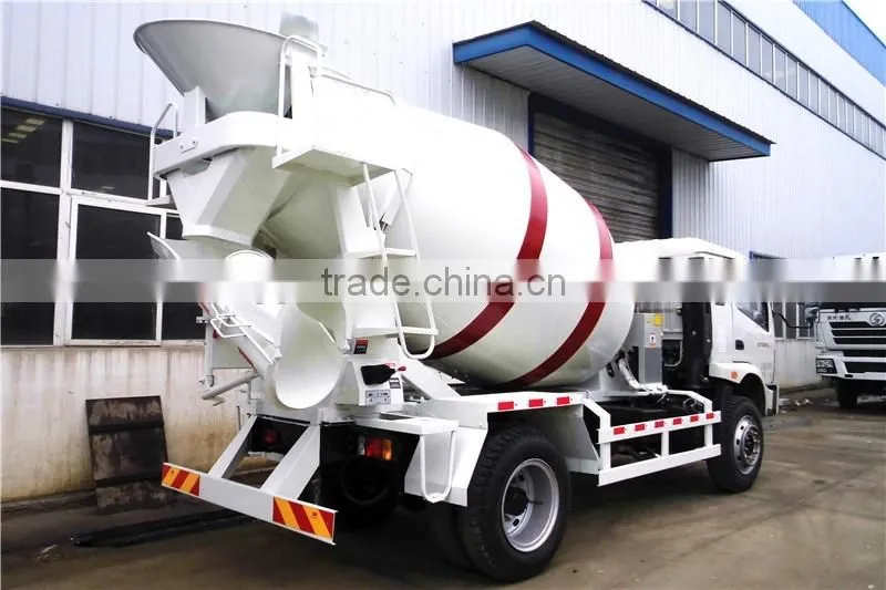 Facotry hot sale forland 4x2 4 cubic meters concrete mixer truck