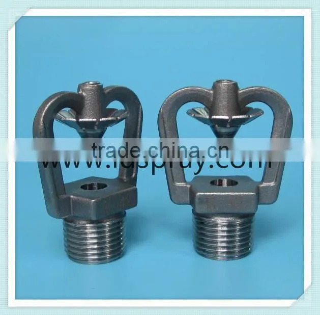 Medium velocity water spray nozzle for gas , solid , fluid fire extinguishing
