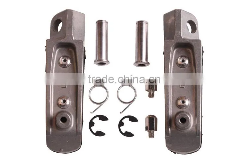 Front Footrests Foot Pegs For KAWASAKI ZZR1400 ZX-14 ZX14 GTR1400 ZG1400 06-12