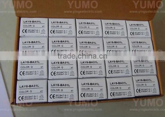 LAY5-BA31L Push button switch with lock