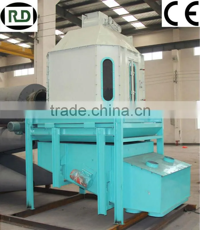 Animal feed pellet counterflow cooler SKLN series with sifter
