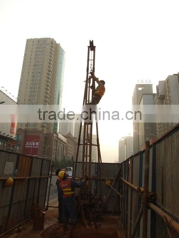Portable good performance water well drilling machine in stock