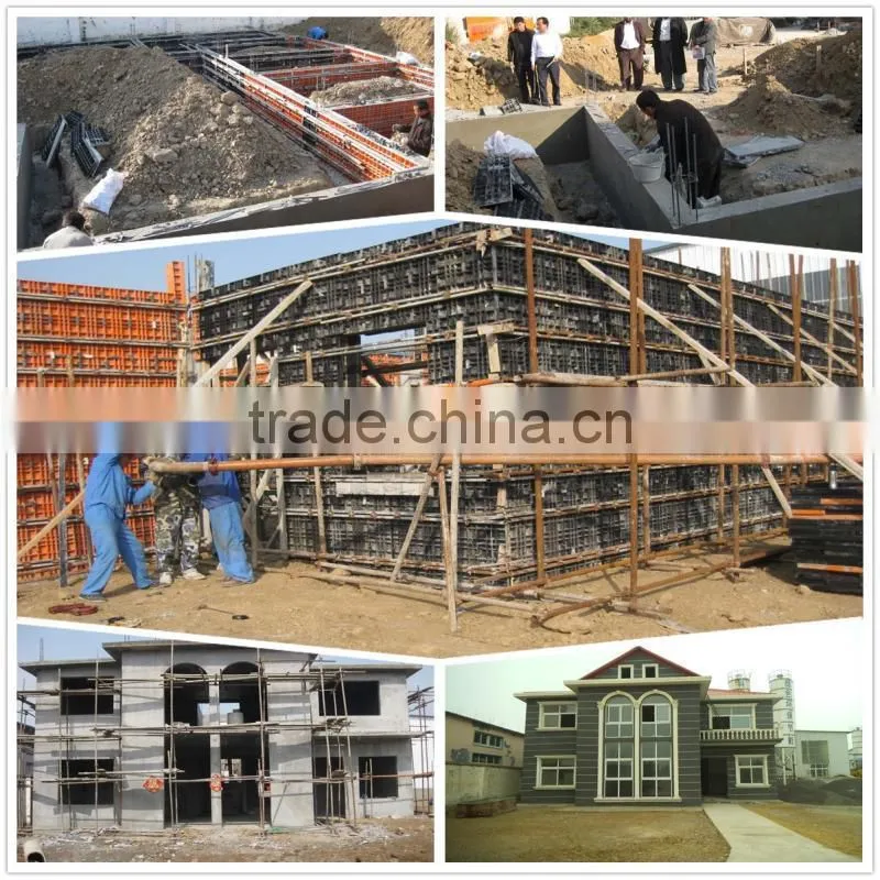 2016 new design foam concrete clc brick machine