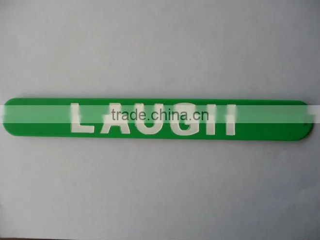 2011 NEW fashion Custom Personalized Slap Bracelets