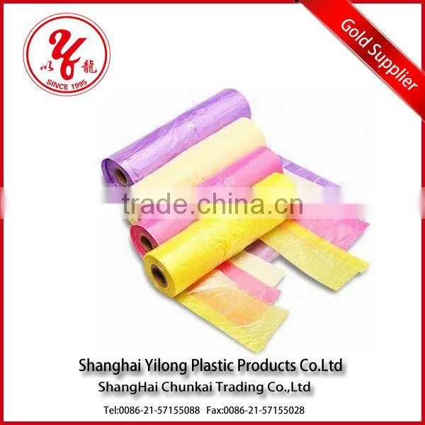 hdpe pink plastic t-shirt bag