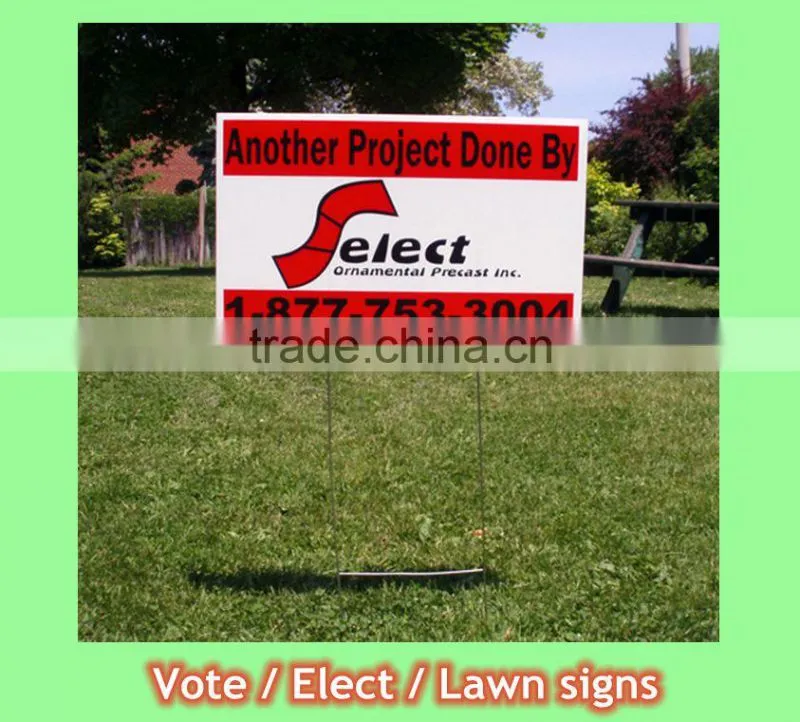 custom Outdoor Coroplast Printing