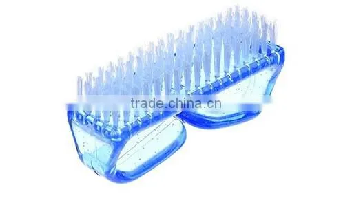 Europe markets for two sides nail cleaning brush brush nail plastic nail brush nail