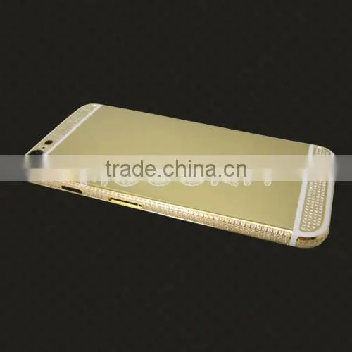 For iPhone 6s/6splus gold housing back cover replacement for iPhone6S,for iphone 6s gold housing
