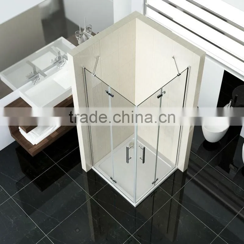 Nano easy clean stainless steel shower enclosure