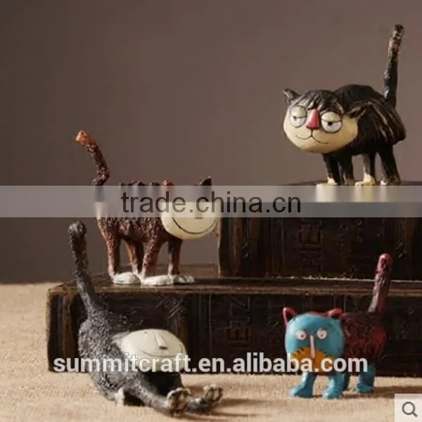 Antique animal movie cartoon mini dog figurine