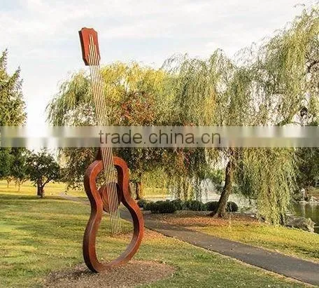 FO-9S01 Popular Garden High Quality Corten Steel Sculpture 2017