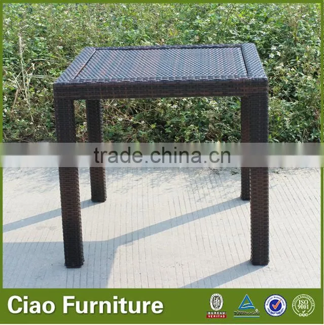 Modern wicker furniture cheap dining room chairs set of 4