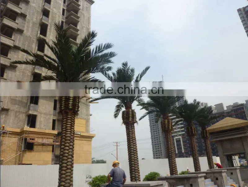 Hot sale artificial palm tree with new design and real touch,indoor or outdoor