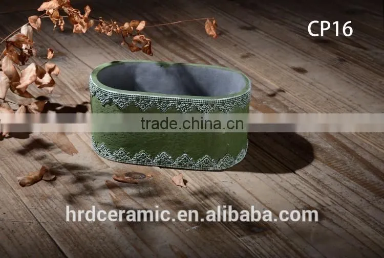 2016 cement Flowerpot, flower pots wholesale, planters and pots