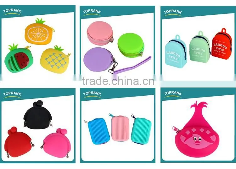 High Quality Silicone Rubber Key Bag Silicone Key Wallet Case Silicone Key Pouch