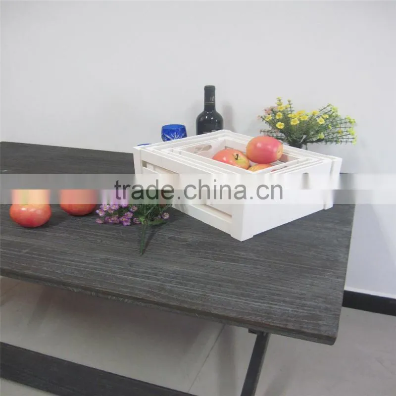Industrial use wooden box