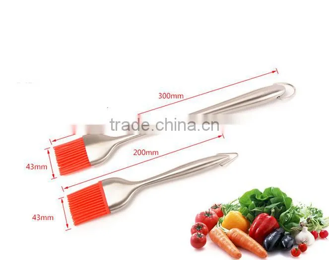 Whosale stainless steel finishing bbq brush