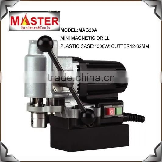German Quality Hot sell Magnetic Base Drill with 2 speeds drill machine for sale(MAG32/60)60mm